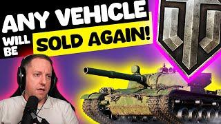 ANY VEHICLE will be SOLD AGAIN! | World of Tanks Funny Moments #48