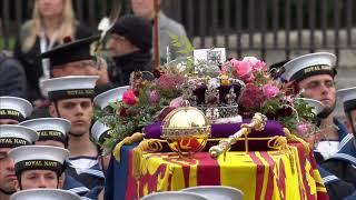 Mist Covered Mountains - Queen's Funeral March by the Scottish and Irish Pipes & Drums (FULL VIDEO)