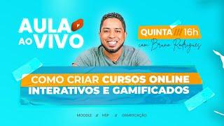 [AO VIVO] Como criar Slides Interativos no H5P - Moodle [AULA #002 ]