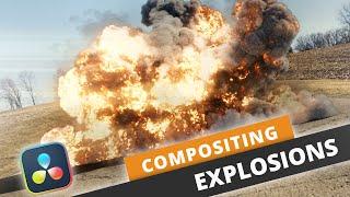 Ultimate Guide to Compositing Explossions in Davinci Resolve!