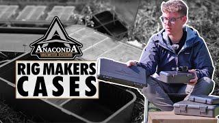 Durchdachte Tackleboxen: Anaconda Rig Maker's Cases im Unboxing