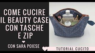 Come cucire il beauty case con cerniera