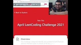 Solving Leetcode : April LeetCoding Challenge 2021 Week 1