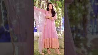 Ellie Zaid | beautiful | Pink dress | lovely actress #elliezaid