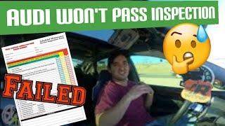 The RwdyAudi FAILED inspection | Seized up Mazda MOTORS | #justanottherday | VLOG MAS 6