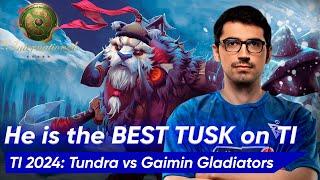 Saksa TUSK that SAVES You ALL TIME | Dota 2 TI 2024 Gameplay