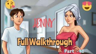 JENNY FULL WALKTHROUGH | PART - 1||SUMMER TIME SAGA |