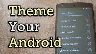 Theming the Android System UI with Theme Engine - Xposed Mod [How-To]