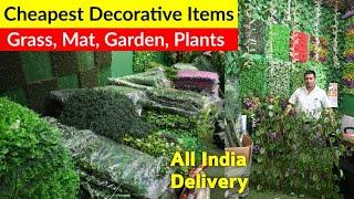 Cheapest Artificial Grass, Mats, Carpet, Vertical Garden, PVC floor in Delhi | Wall Decoration Items