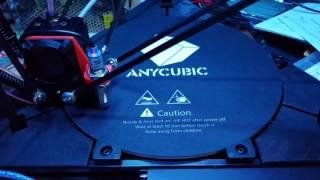 Anycubic Kossel plus inductive probe auto leveling.