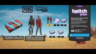 CARA MENDAPATKAN PUBG TWITCH PRIME ITEM/HOW TO GET PUBG TWITCH PRIME ITEMS.