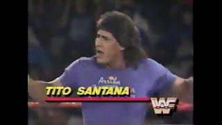 Tito Santana vs Jose Estrada   SuperStars April 8th, 1989