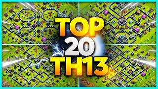 New Best Exclusive Top 20 War Trophy TH13 Base Link Clash of Clans - Town Hall 13 Farm Base