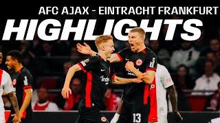 Larsson & Skhiri drehen Partie I Ajax Amsterdam - Frankfurt I Highlights