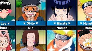 Who Loved Who/What in Naruto