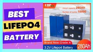 UBPPOWER 3.2v 280Ah Lifepo4 Battery Cell Prismatic 10000 Cycle