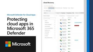 Protecting cloud apps in Microsoft 365 Defender