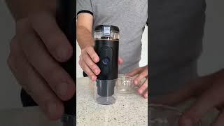 How to prepare the nespresso capsule in the evoinn portable  coffee machine? #amazon #coffeelover