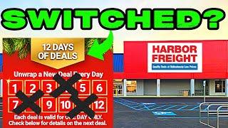 Harbor Freight 12 Days of Deals CHANGED?