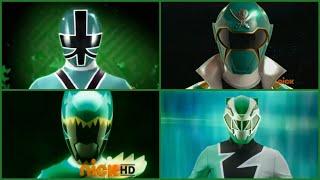 Power Rangers Green Ranger Morph — Neo Saban, Hasbro — Samurai - Dino Fury