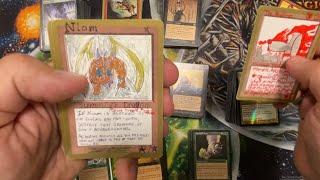 Vintage MTG Flea Market Big Find - $1000+ Wrap up Video - Beta, Unlimited, Legends, Dark - FLAME LEO