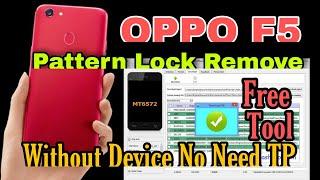 Oppo F5 CPH1723 Lock Remove Without Device No Need Test Point Just Sp Flash Tool Free