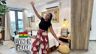 REALISTIC DAY IN MY LIFE AS A WOMAN IN GHANA | LIVING IN GHANA