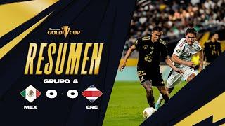 México 0-0 Costa Rica | Copa Oro 2025 | Fase de Grupos