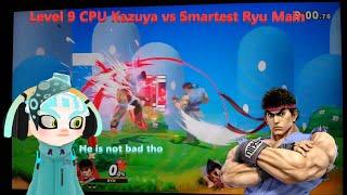 Lvl .9 Kazuya CPU Vs. JetBlueChest [JBC] The Top Tier Ryu Main In The UK (1 Lose = Video Ends)