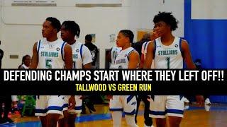 Defending Champs Couldn’t Wait!! Tallwood vs Green Run (Highlights)