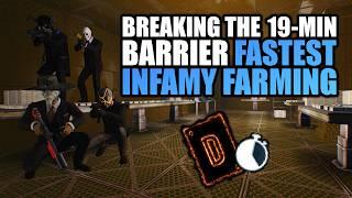 Breaking the 19-minute barrier... | New Fastest Infamy Farming for Beginners!