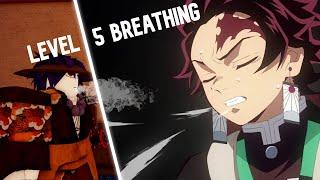 HOW TO GET LEVEL 5 BREATHING (Demon Slayer Midnight Sun)