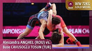 Gold Medal • WW 72Kg • Alexandra Nicoleta ANGHEL (ROU) vs. Buse CAVUSOGLU TOSUN (TUR)