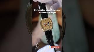#mickeymouse #omega #deville #watch #vintagewatch #handpainted #handpainteddial #watch #eggcraft
