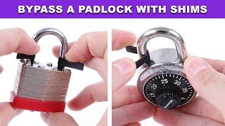 How to Use Padlock Shims to Bypass a Lock