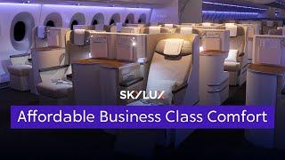 What is SkyLux Travel? Business Class Comfort You Can Afford