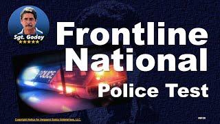 Pass the NTN FrontLine National Police Test - 2025