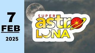 Resultado Super Astro Luna del 07 de febrero de 2025