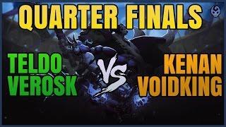 Playtourney Quarter Finals - Teldo & Verosk vs Kenan & Voidking  - Battlerite Tournament Gameplay