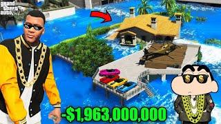 POOR SHINCHAN & FRANKLIN BECOME BILLIONAIRE IN GTA5 BUT !!!! ll Varun the gamer 2.0