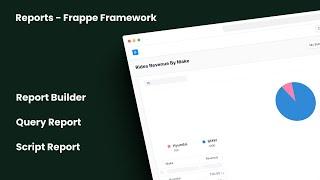 Making Reports in Frappe Framework/ERPNext: Builder, Query Report & Script Reports!