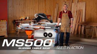 Wood-Mizer MS500 Sliding Table Saw | See it in Action | Wood-Mizer Europe