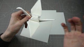 Origami Wet Folding In Depth Tutorial [FearlessFlourish] 4K