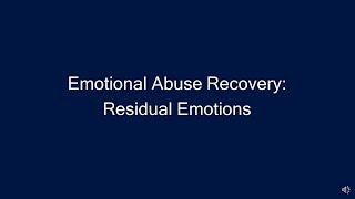 Emotional Abuse Recovery