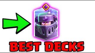 BEST MEGAKNIGHT EVOLUTION DECKS you need to try - CLASH ROYALE