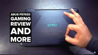 ASUS F570ZD Review and GAMEPLAY with unboxing & MORE!