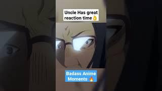 Uncle has good Reaction TimeIsekai Ojisan Best Moments #shorts