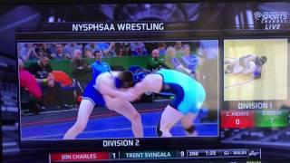 Trent Svingala vs Jon Charles  2017 NYSPHSAA finals match