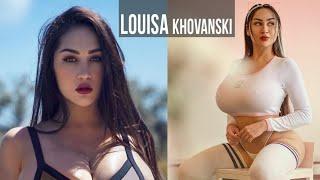 Louisa Khovanski Wiki Biography,age,weight,relationships,net worth - Curvy models,Plus size model