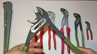 Клещи переставные  KNIPEX и Дело Техники универсальный  гаечный ключ -мои ключи и опыт работы с ними